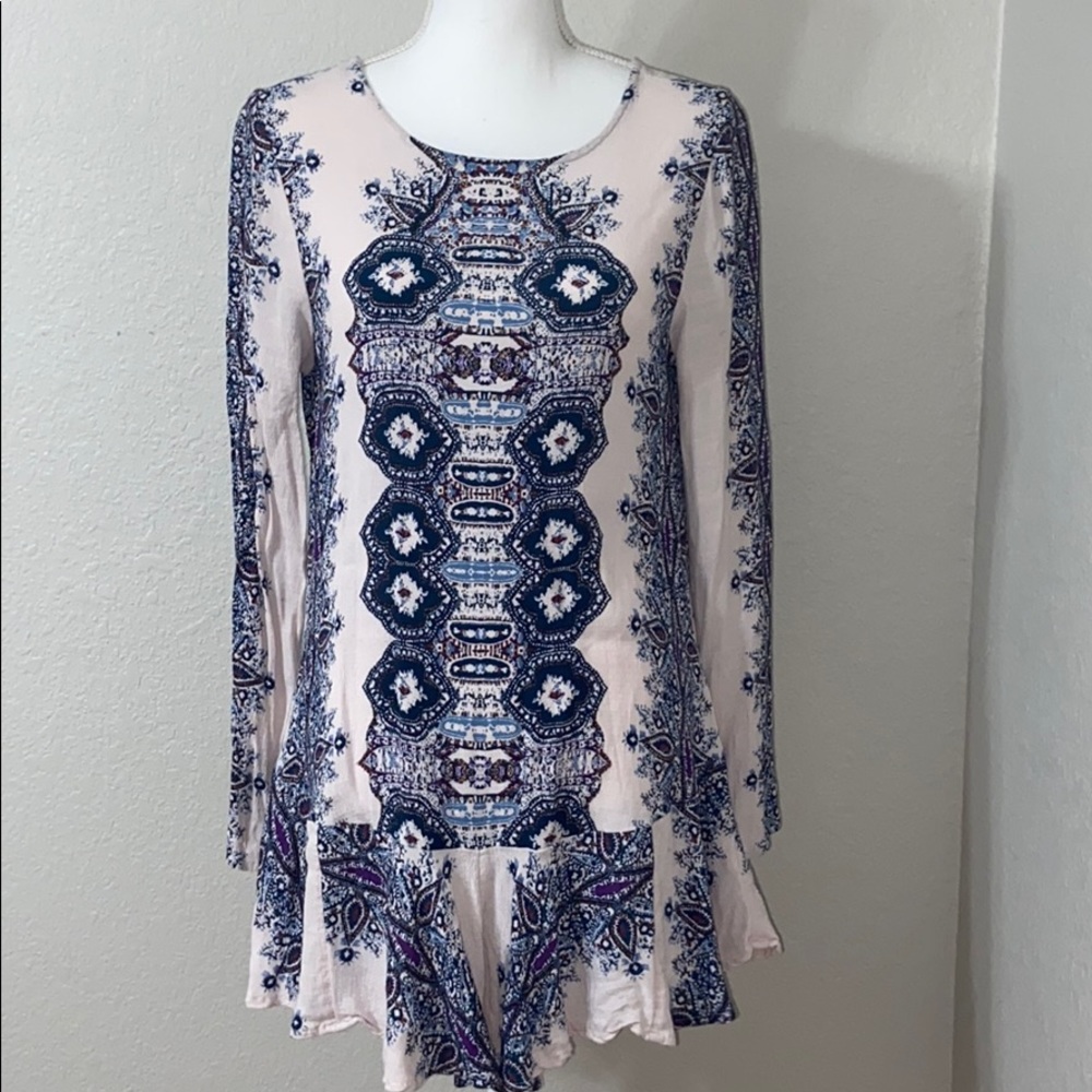Free People Open Back Tunic